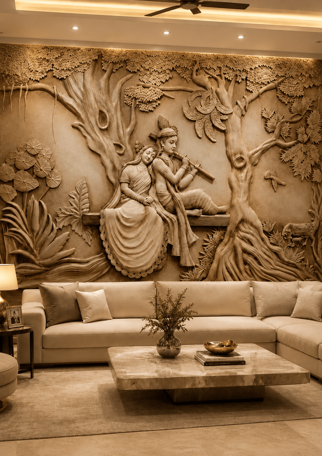 Feature Wall-Design 1 — Sandstone feature walls surface