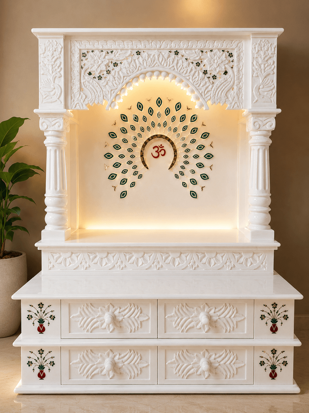 Sacred-Spaces-Design 10 — Marble sacred spaces surface