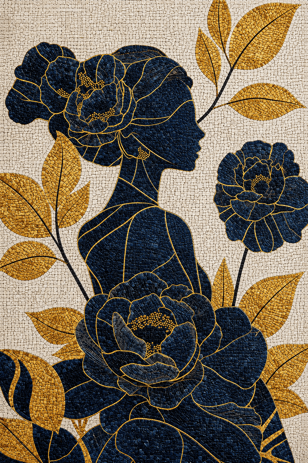 Mosaic-Design 11 — Onyx mosaic surface