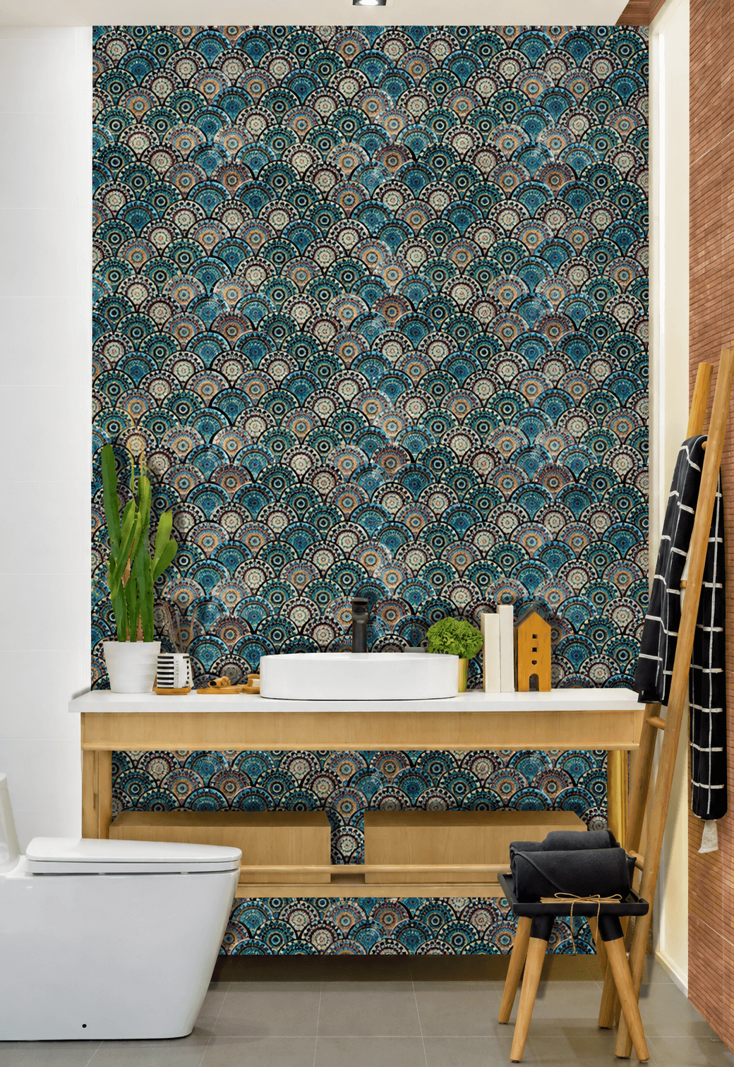 Mosaic-Design 15 — Marble mosaic surface