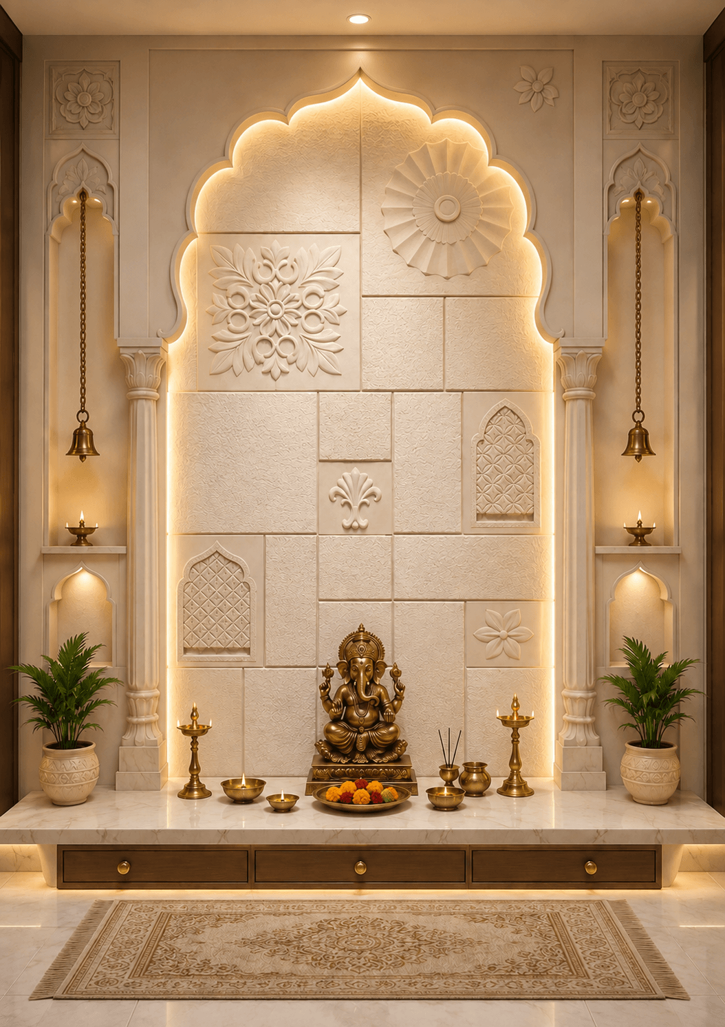 Sacred-Spaces-Design 2 — Brass sacred spaces surface