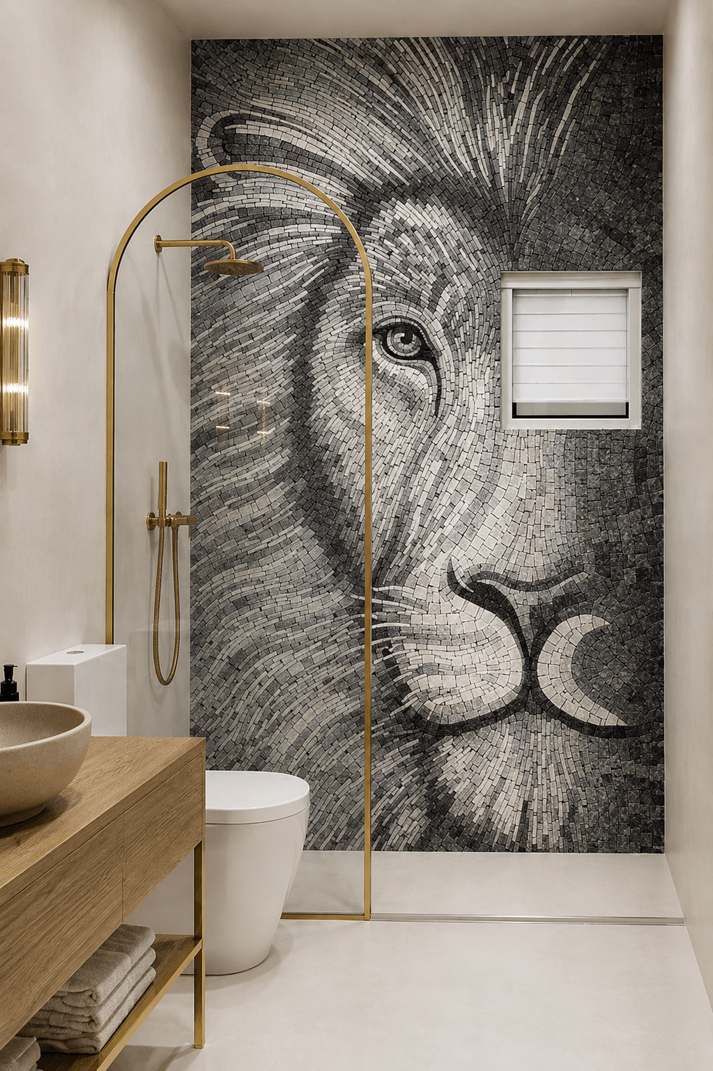 Mosaic-Design 4 — Marble mosaic surface