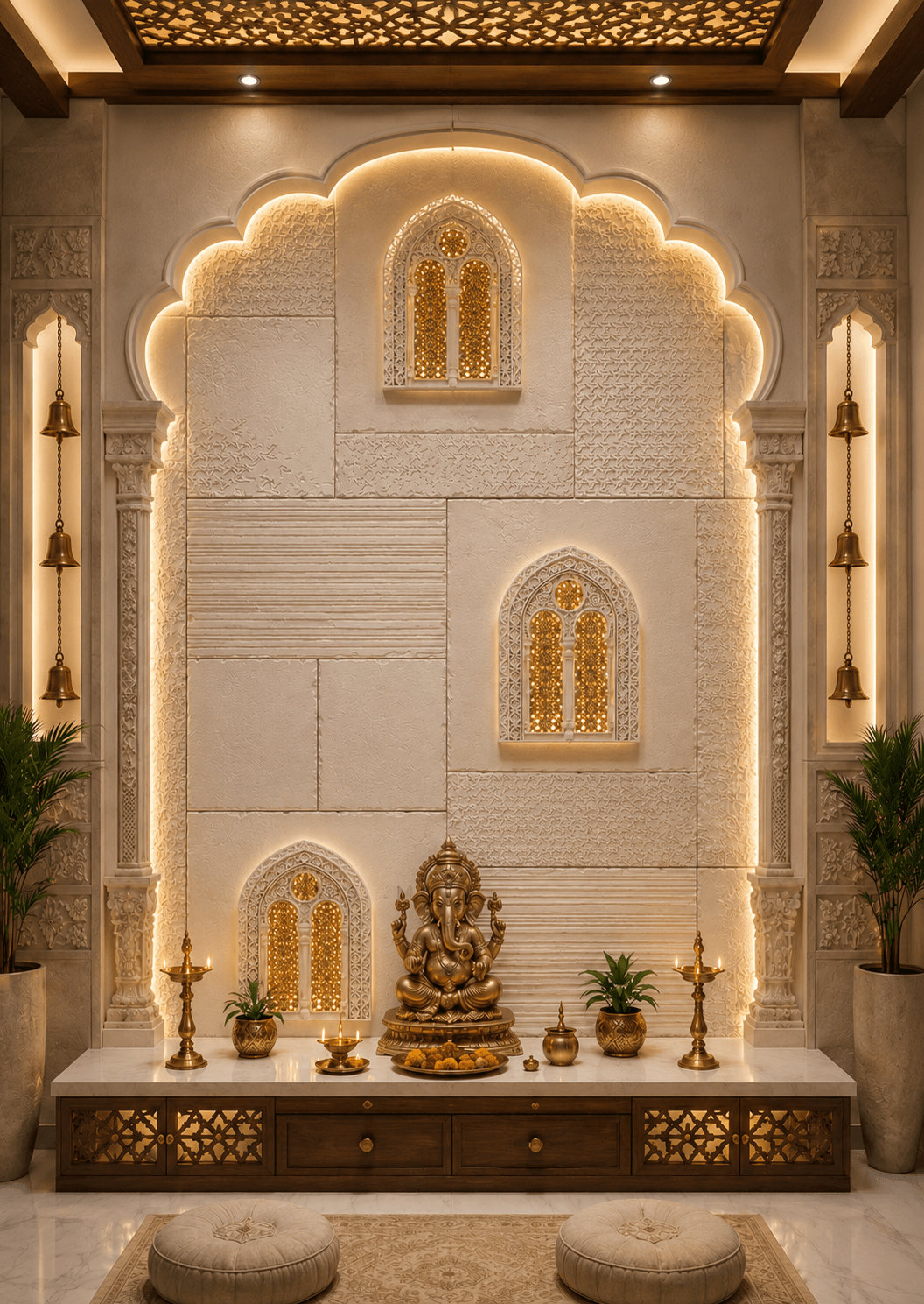 — Marble sacred spaces surface