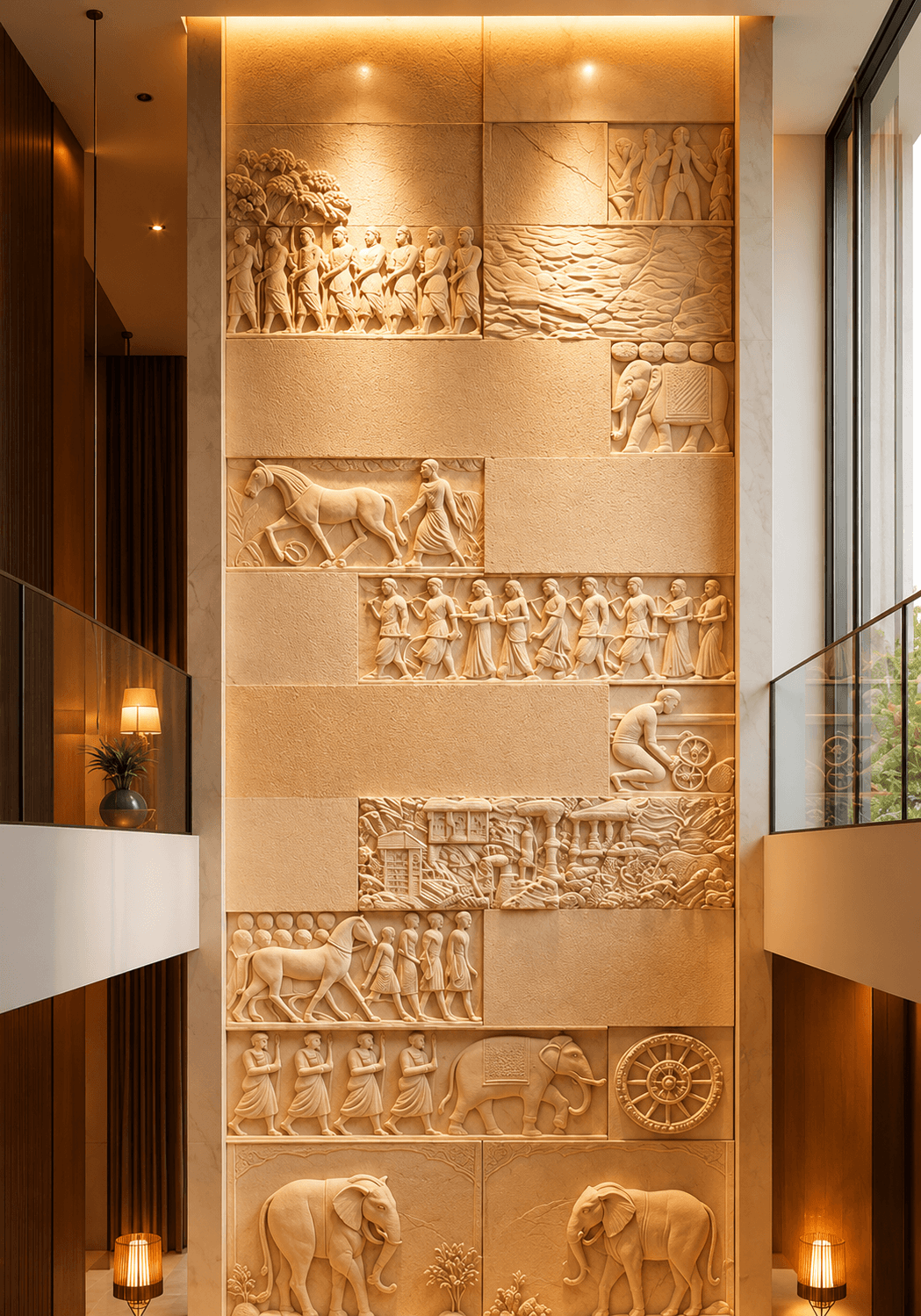 Feature Wall-Design 6 — Porcelain feature walls surface